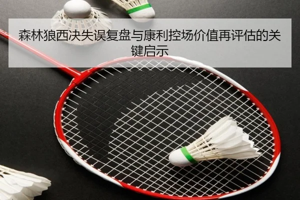 森林狼西决失误复盘与康利控场价值再评估的关键启示